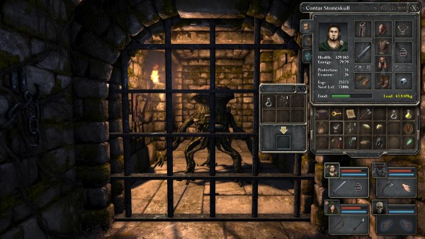 Legend of Grimrock, primo gameplay video del porting per iPad