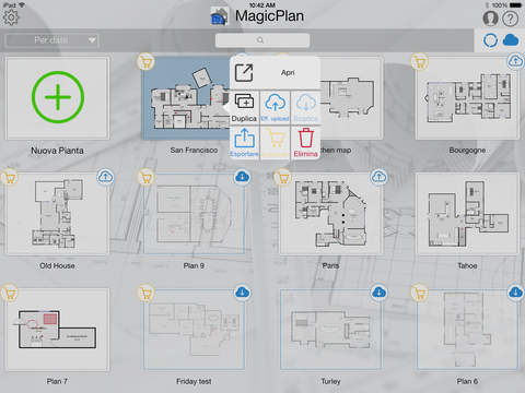MagicPlan iPad pic1