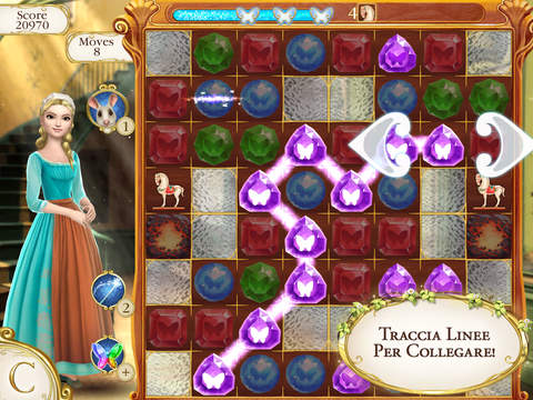 Disney pubblica su App Store il nuovo puzzle game Cenerentola Lampi di Gemme