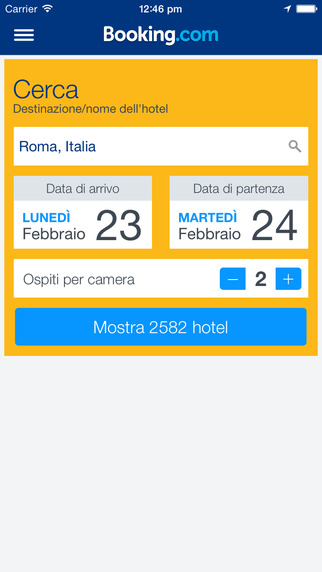 L’app Booking.com si rinnova completamente