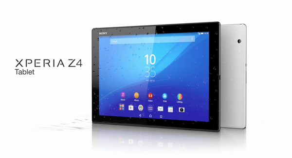 MWC 2015: Sony annuncia il nuovo tablet Xperia Z4 con display 2K