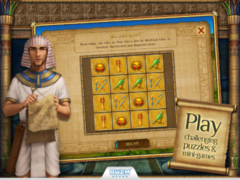 Cradle of Egypt iPad pic1