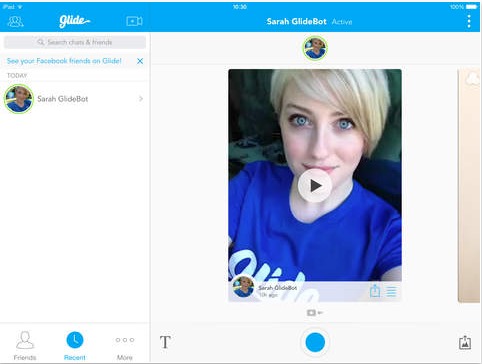 Glide: video messaggi via iPad, iPhone e Apple Watch