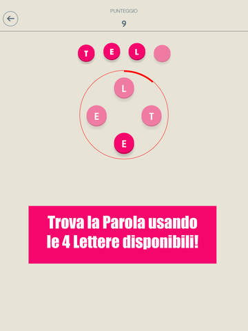 4 Lettere: arriva un nuovo gioco di parole su iPad