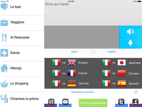 Mio Traduttore Pro iPad pic0