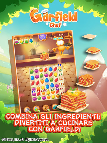 “Garfield Chef: cibo in gioco” – buon compleanno Garfield