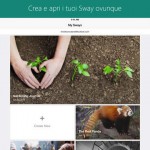 Office Sway: Microsoft aggiorna l’app e la rende compatibile anche con iPad