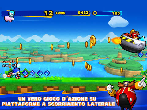 Sonic Runners: il nuovo gioco marchiato Sega ora disponibile anche in Italia