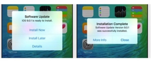 iOS 9: arrivano gli aggiornamenti durante la notte