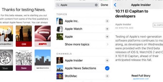 News su iOS 9: ecco le prime info