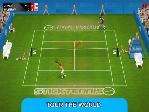 Stick Tennis Tour: appassionanti sfide a tennis su iPad