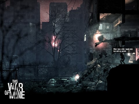 This War of Mine iPad pic