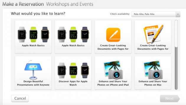 Nuova modifiche per il sito Apple.com