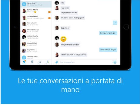 Skype per iPad si rinnova completamente