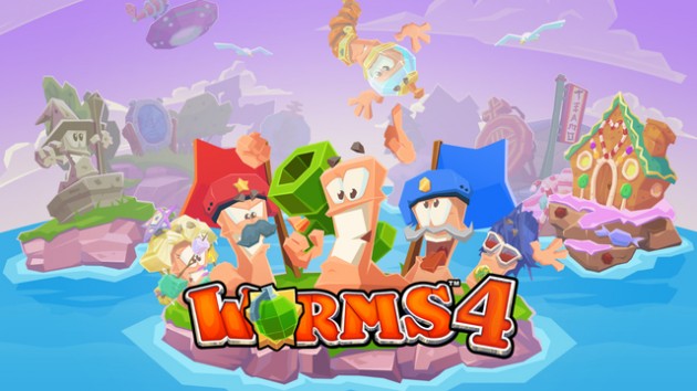 Vermi, vermi, vermi! Arriva su iPad il gioco Worms 4!