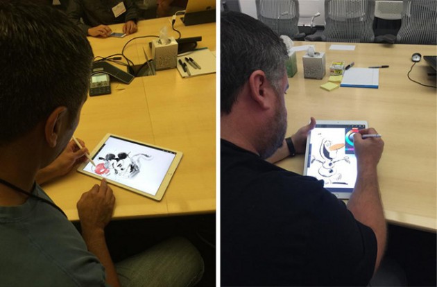 Gli artisti della Disney apprezzano l’iPad Pro