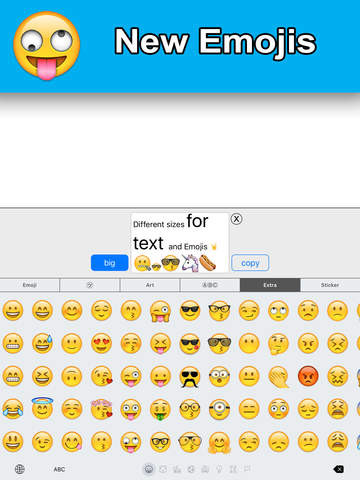 Tastiera di terze parti per iPad con tante e “New Emoji”