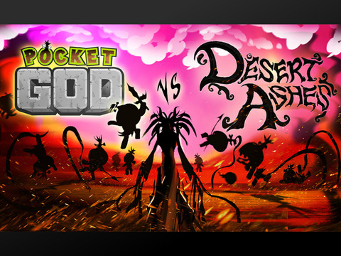 Pocket God vs Desert Ashes iPad pic0
