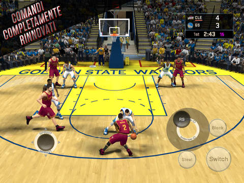 NBA 2K16 disponibile su iPad e iPhone