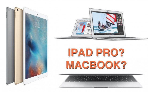 Quando serve un iPad Pro e quando serve un Macbook?