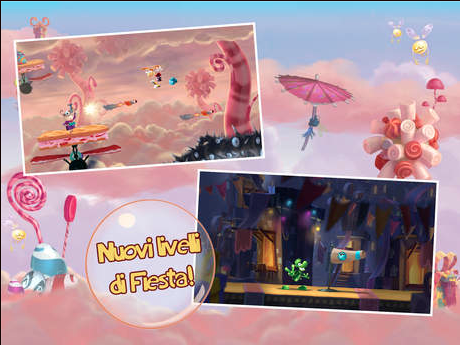 Scarica gratis il gioco “Rayman Fiesta Run”