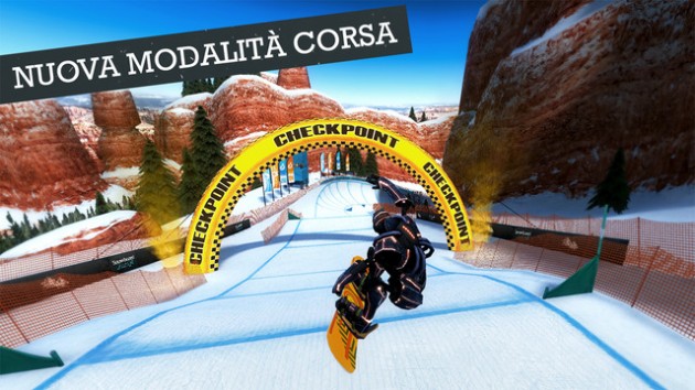 Gareggia sulla neve con Snowboard Party 2