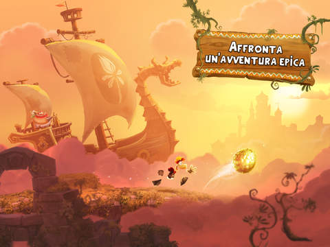 Su iPad e iPhone arriva Rayman Adventures