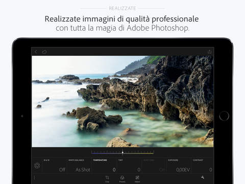 Adobe Lightroom aggiornato per iPad Pro 2018 e nuova Apple Pencil