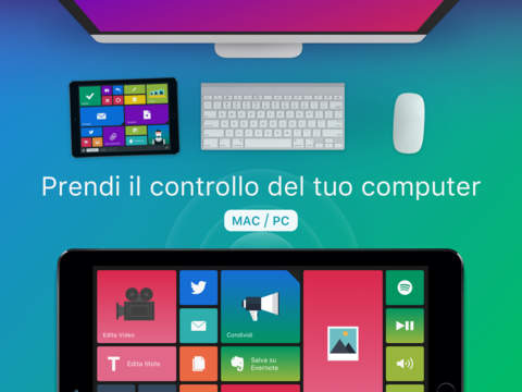 Controlla il tuo computer da iPad con l’app Quadro