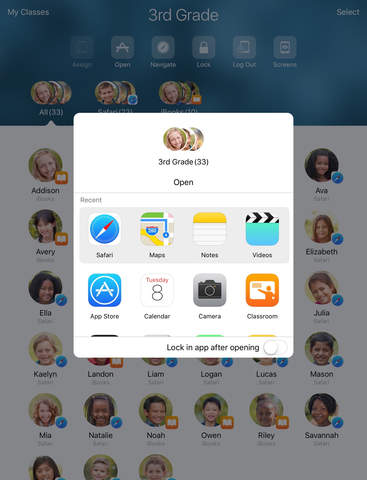 Apple rilascia la nuova applicazione Classroom per iPad