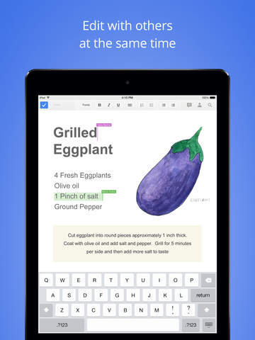 Google Docs è ora ottimizzato per iPad Pro