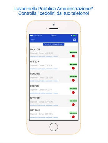 Stipendi PA, l’app per visualizzare i tuoi cedolini
