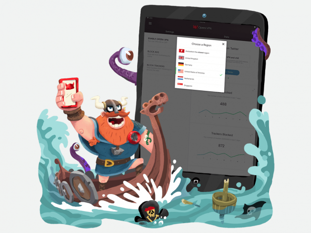 Opera lancia il suo servizio VPN su App Store