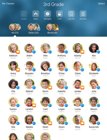 Apple aggiorna l’applicazione Classroom per iPad