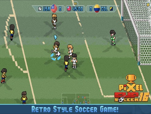 Pixel Cup Soccer 16 arriva su iPad e iPhone