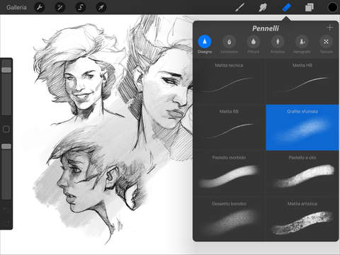 Importante aggiornamento per Procreate, l’app che ti fa disegnare su iPad