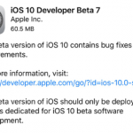 Disponibile iOS 10 beta 7 per iPad, iPhone e iPod touch!