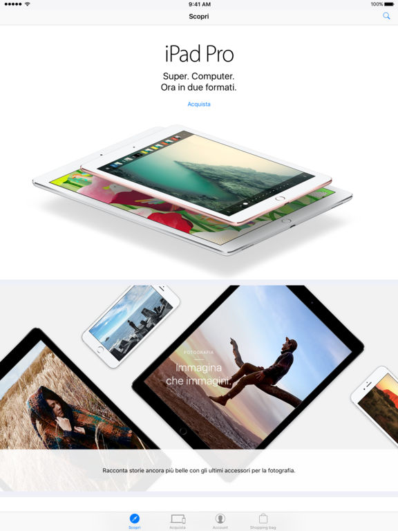 Apple Store 4.0 disponibile su iPad