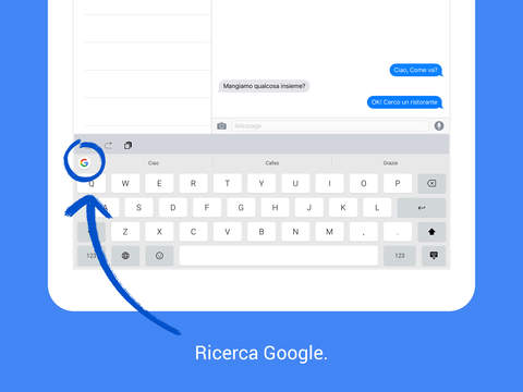 Gboard, la nuova tastiera di Google per iPad