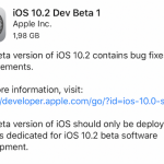Disponibile iOS 10.2 Beta 1 per gli sviluppatori!