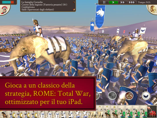 ROME: Total War – L’Impero romano nel nostro iPad