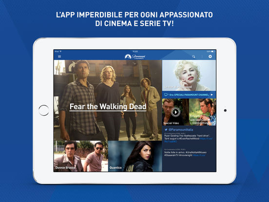 L’app Paramount Channel Italia arriva su iOS
