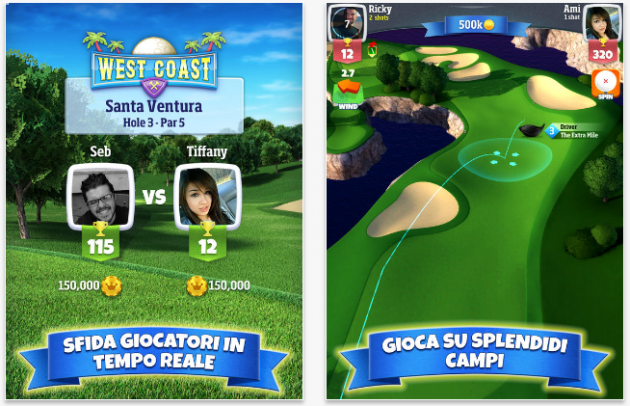 Golf Clash, un titolo multiplayer per gli amanti del golf