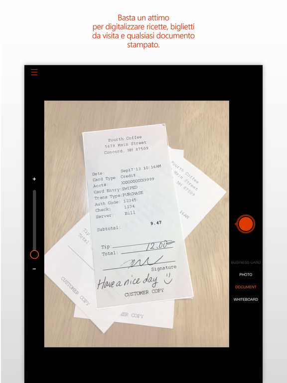 Office Lens, e l’iPad diventa uno scanner completo