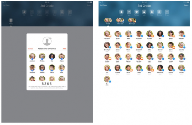 Apple aggiorna l’applicazione Classroom per iPad con diverse novità