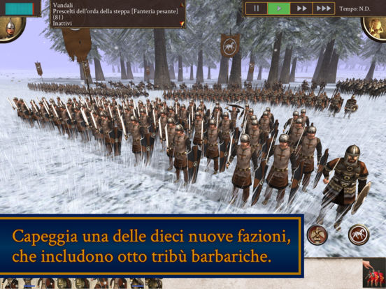 ROME: Total War – Barbarian Invasion arriva su iPad