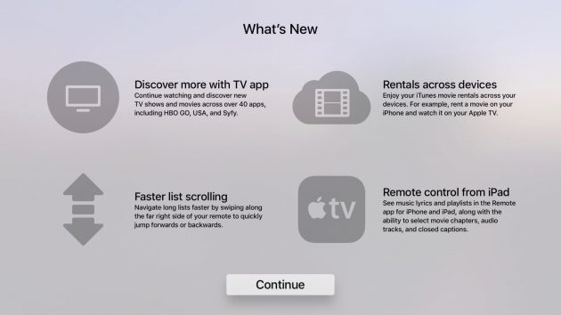 Con tvOS 10.2 sarà possibile controllare la Apple TV con iPad?