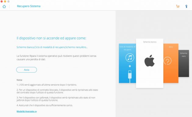 iPad bloccato? Ecco come sistemare i problemi con Dr.Fone