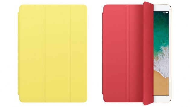 Nuovi colori per la custodia in pelle e Smart Cover per iPad Pro 10,5