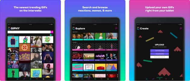 GIPHY: la banca dati delle GIF animate arriva anche su iPad